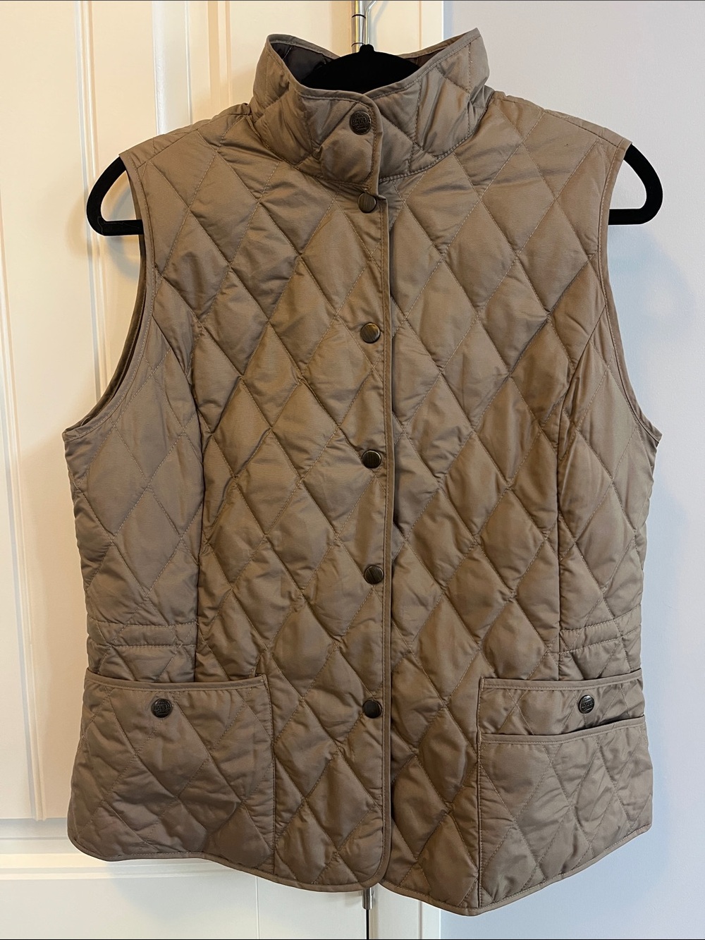 Eddie Bauer Quilted Sleeveless Vest L